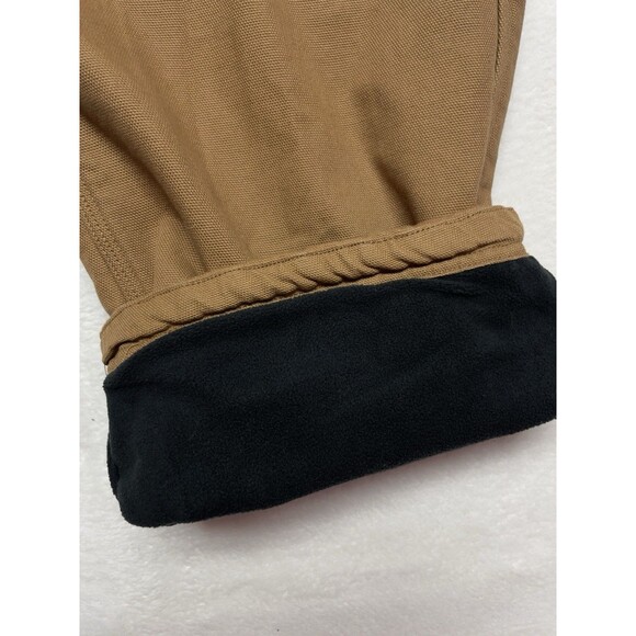 Duluth Fleece-Lined Fire Hose Relaxed Fit Cargo Pants Men’s Size 38x30 Canvas - Picture 8 of 13